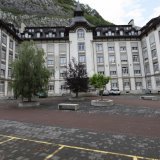 L'internat du Lycée-Collège de l'Abbaye de Saint-Maurice sera transformé pour accueillir de nouvelles salles de classe. KEYSTONE/SALVATORE DI NOLFI